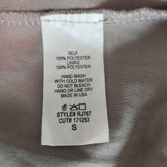 By Together Snakeskin Print Mini Slip Dress Size Small Black and Tan Print Dress - Picture 7 of 8